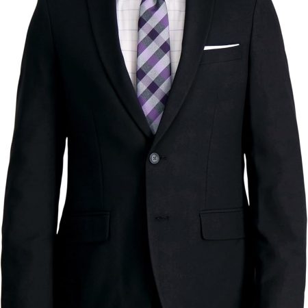 Mens Smart Wash with Repreve Slim Fit Stretch Machine Washable Suit Separates - Pants & Jackets