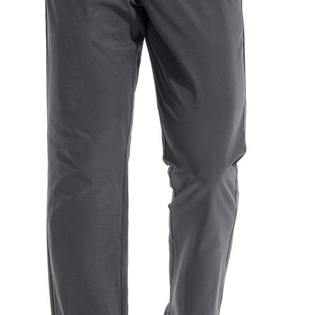 Men's Golf Pants 30"/32"/34" Lightweight Stretch Work Dress Office Travel Slacks Business Casual Trousers