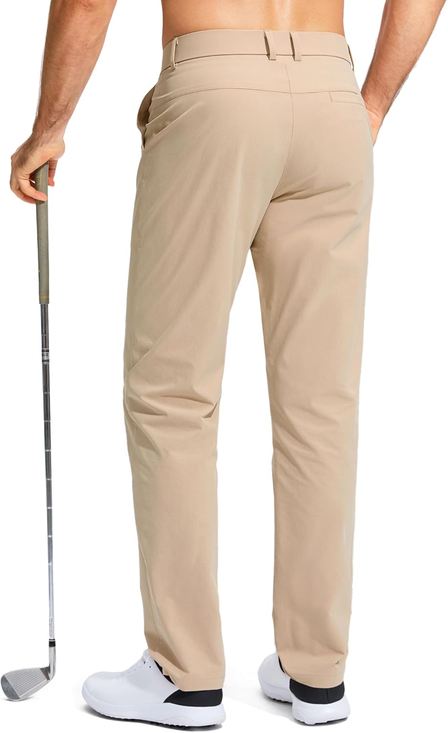 Men's Golf Pants Stretch Work Dress Comfy Pants 30"/32"/34" Lightweight Quick Dry Casual Slacks Trousers with Pockets - Image 2