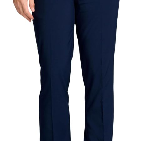 Mens Golf Straight-fit Flat-Front Pants
