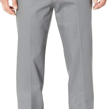 Men's Classic Fit Signature Khaki Lux Cotton Stretch Pants